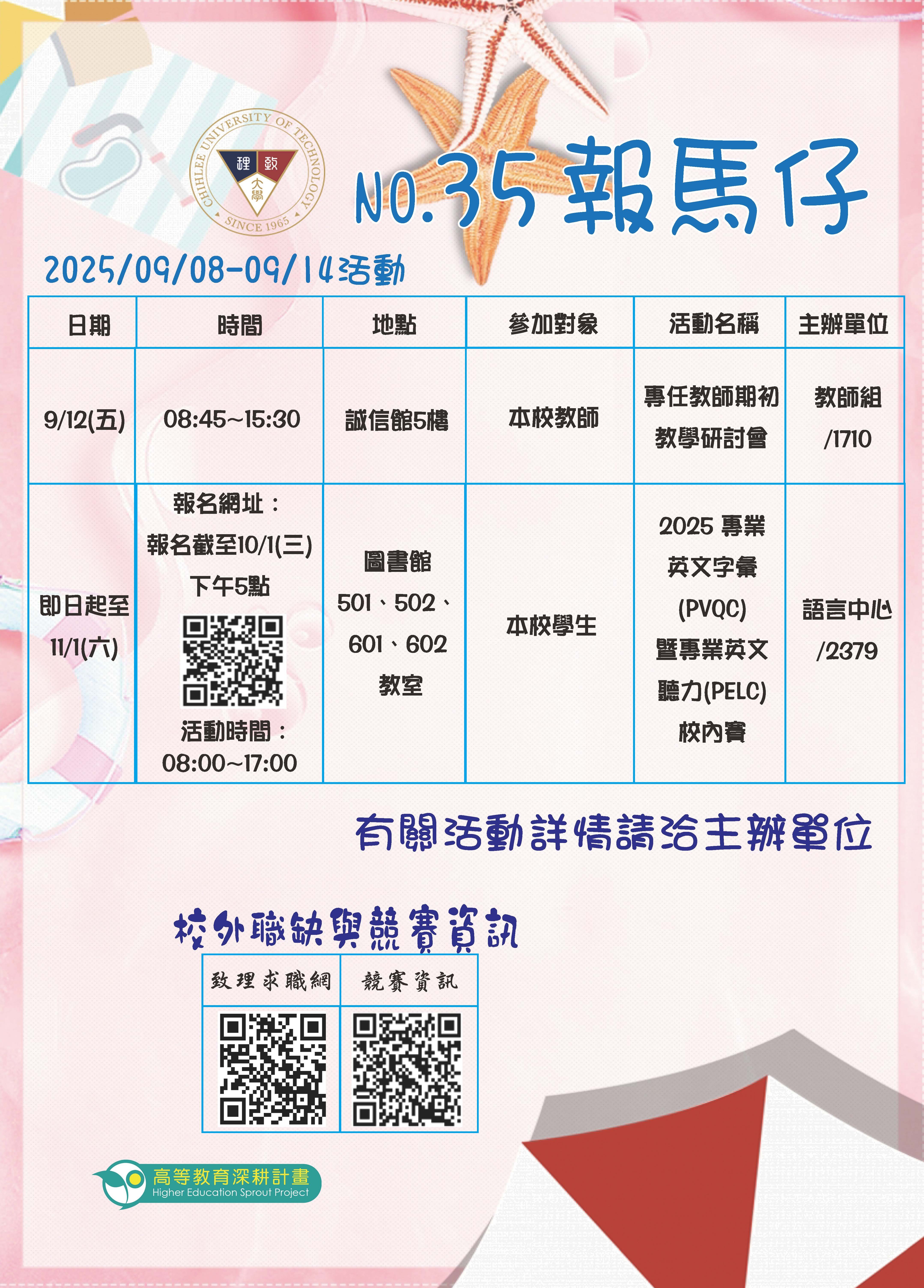 114年第35期報馬仔